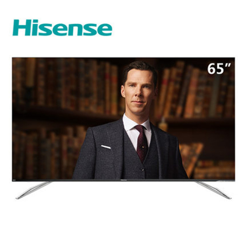 海信 Hisense 4K HDR 超薄全面屏 3+64G超大配置 AI人工智能液晶网络电视机 H65E75A 65英寸 