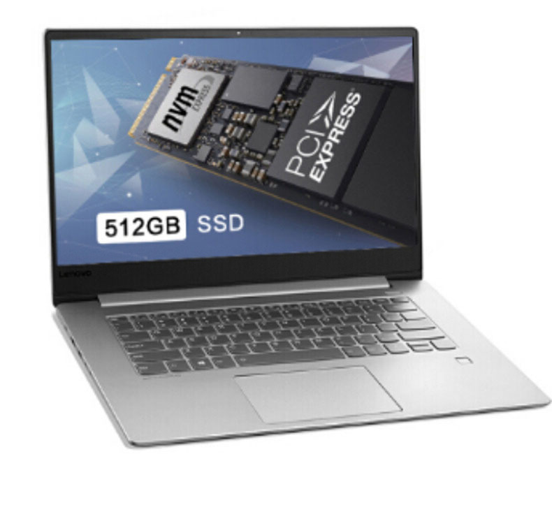联想 lenovo 14英寸轻薄笔记本电脑 (i7-8550U/8G/512G/PCIE SSD/2G独显/银色) 小新潮7000 