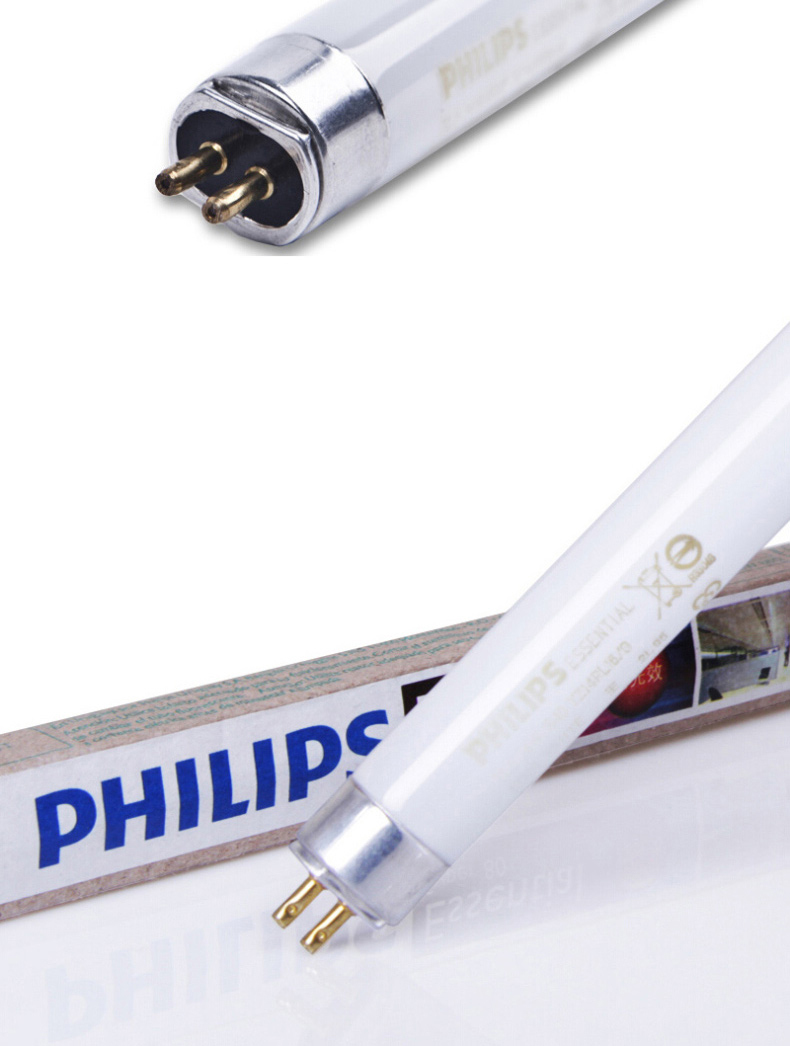 飞利浦 PHILIPS T5日光灯管 TL5-28W 4000K/840冷白色（淡黄） 长度116cm
