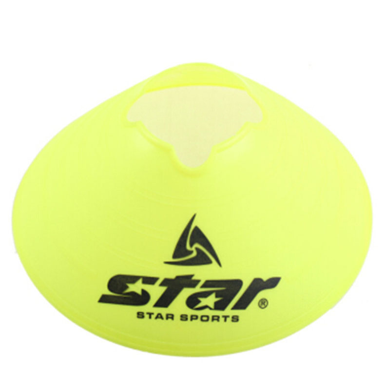 世达 STAR 彩色标志碟套装学生足球训练障碍用品 红色黄色各20个 SA313S 