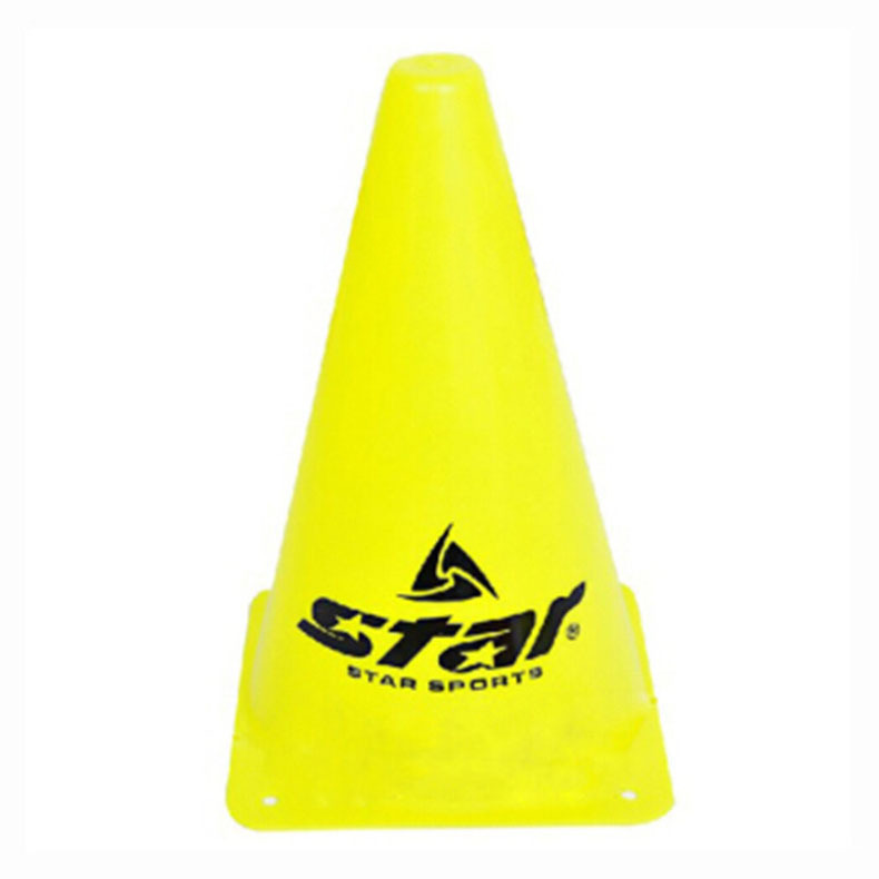 世达 STAR 三角锥路障标志桶 足球训练装备器材 一个装 23CM高 两色可选 SA302 