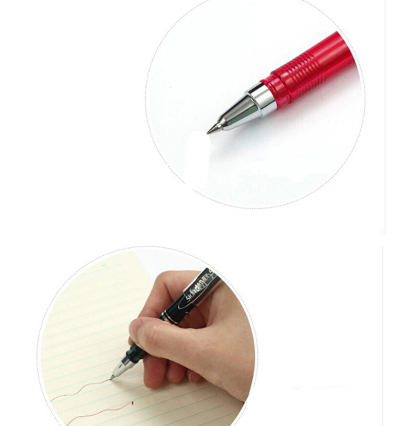 晨光 M＆G 中性笔 便携式水笔 签字笔 短水笔 口袋笔 配套笔芯 黑色 GP-0097 106mm 