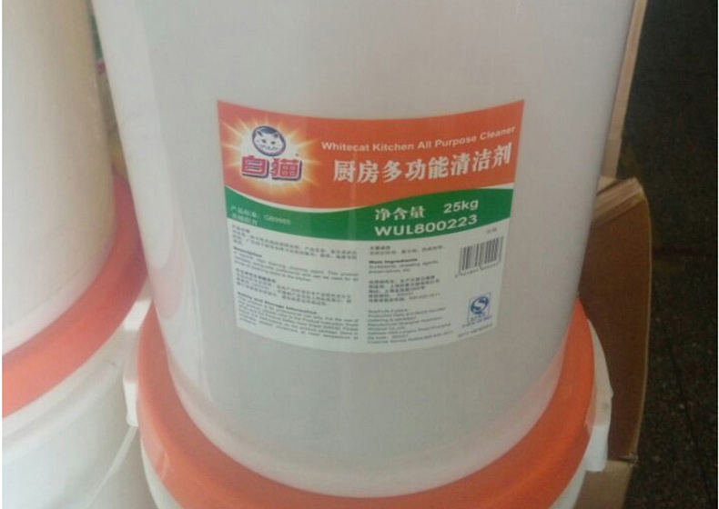 白猫 WhiteCat 厨房多功能清洁剂手洗餐具洗洁精 25KG 