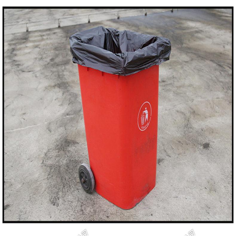 优斯特 特大加厚垃圾袋 UI0662 80*100cm (黑色) 环保塑料袋小区物业收纳袋