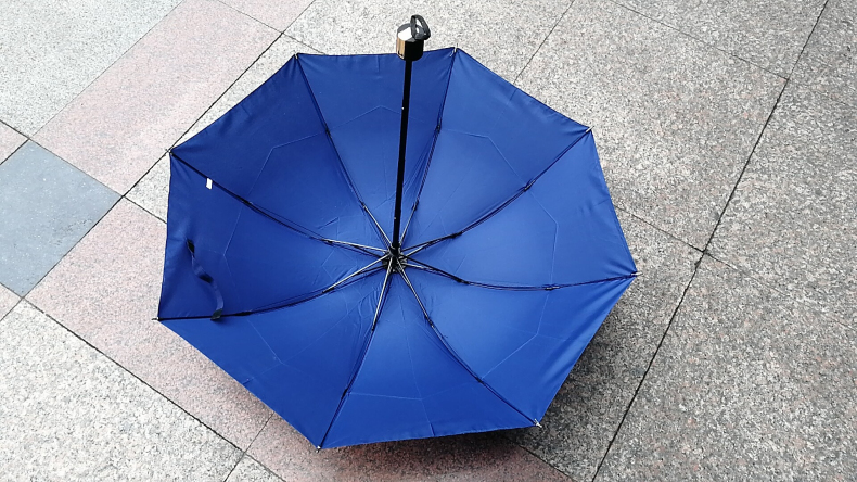 国产定制雨伞 三折 八骨 