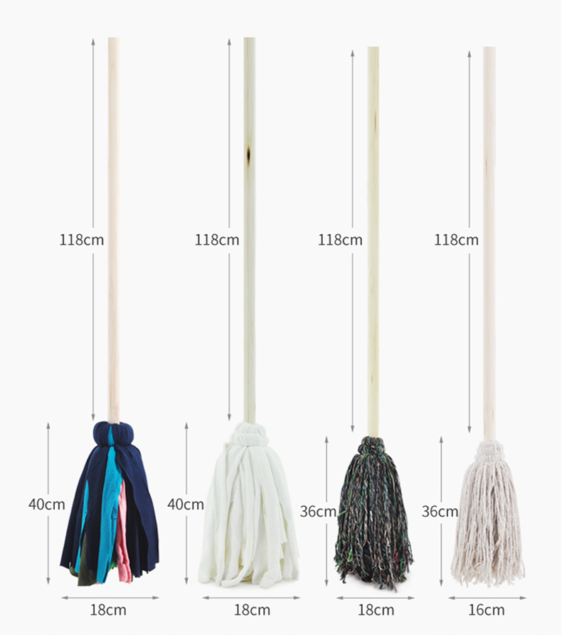 兰诗 拖布 DM-181 规格：木杆高度118cm 拖布头长36cm 重量：约850g 材质：木杆 棉纱线 