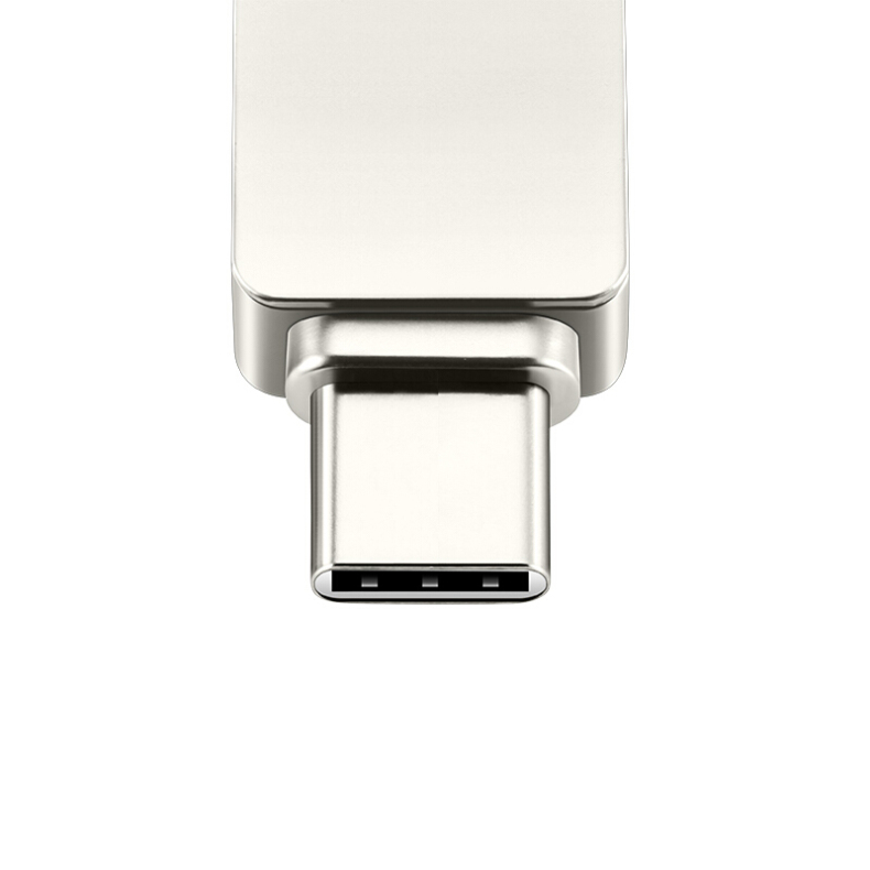爱国者 aigo U盘 U350 32G (银) Type-C USB3.0 双接口手机电脑用