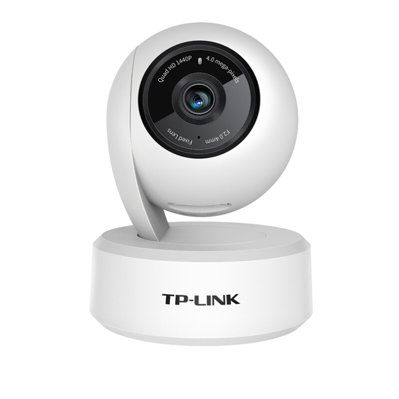 普联 TP-LINK 无线监控摄像头 TL-IPC44AN-4 400万高清云台 家用网络智能安防家庭监控 360度全景wifi手机远程 