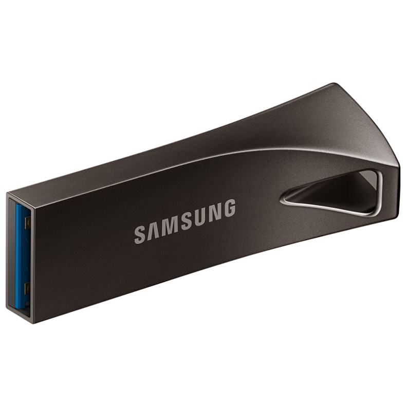 三星 SAMSUNG Bar Plus U盘 BAR升级版+ 256GB (深空灰) USB3.1 读速300MB/s 金属坚固，高速便携(Gen 1)