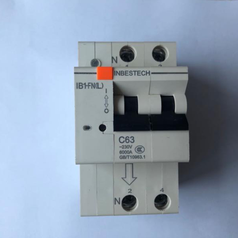 IB1-2P智能断路器63A带漏电检测不带漏保 IB1-FN(L)C63 