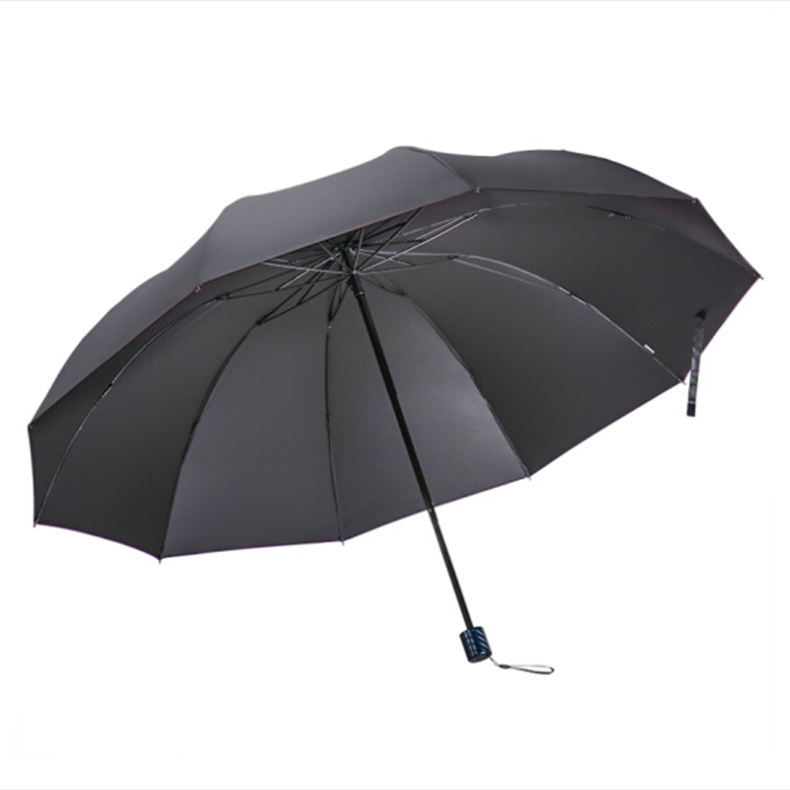 天堂 黑胶雨伞 33212E 