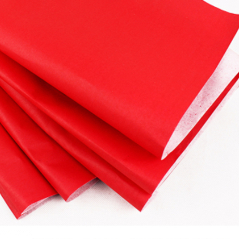 梦桥 红纸 无 包 (红色) 大红纸 节庆对联剪纸 朱红5张78*108cm