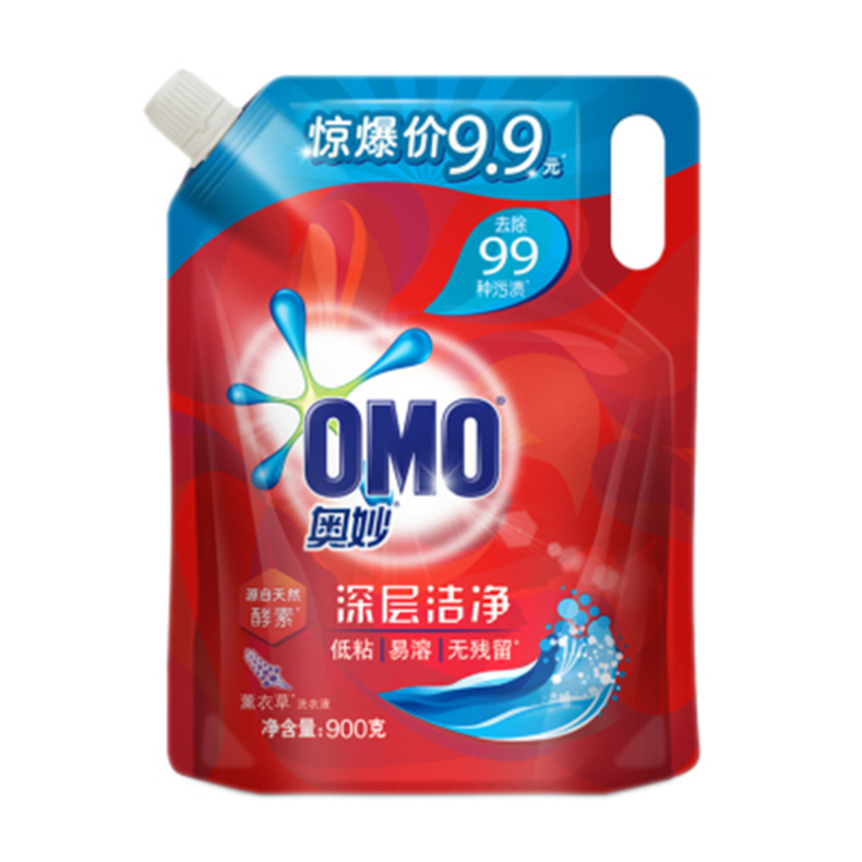 奥妙 OMO 洗衣液 900g 