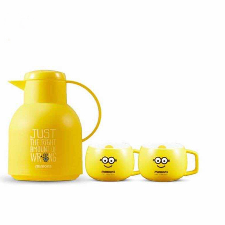乐喝喝 玻璃内胆家居壶套装  壶1000ml/杯280ml*2 (不含厦门市)