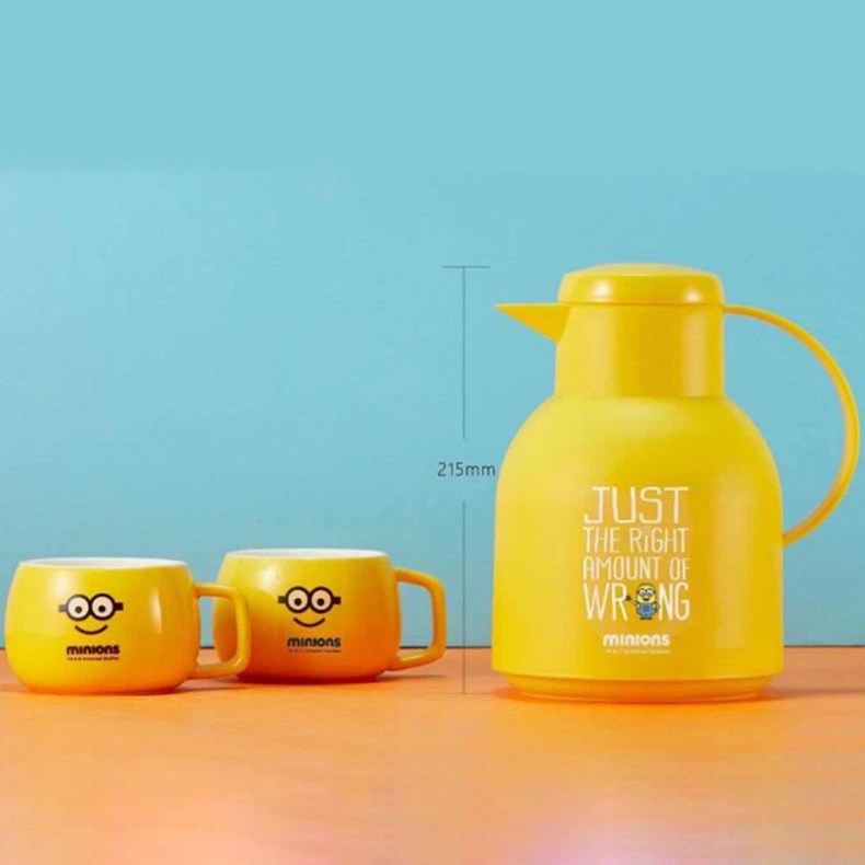 乐喝喝 玻璃内胆家居壶套装  壶1000ml/杯280ml*2 (不含厦门市)
