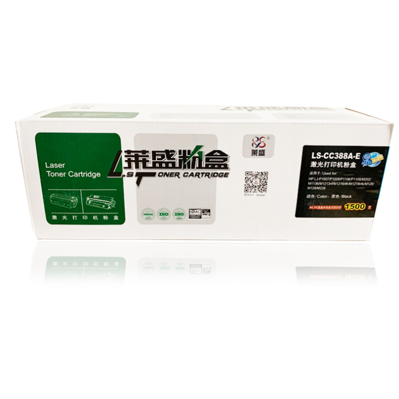 莱盛 Laser 硒鼓 LS-CC388A-E 打印量1500  适用于HP LJ-P1007/P1008/P1108