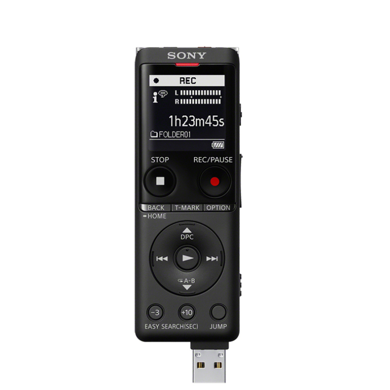 索尼 SONY 取证项目录音笔 ICD-UX575F 16GB (黑) 定制