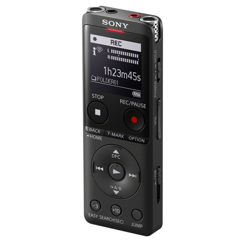 索尼 SONY 取证项目录音笔 ICD-UX575F 16GB (黑) 定制