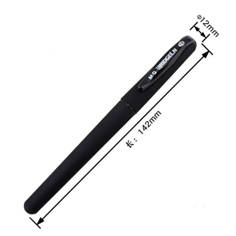 晨光 M＆G 中性笔1.0mm子弹头水笔 12支/盒 AGP13606 (黑色)