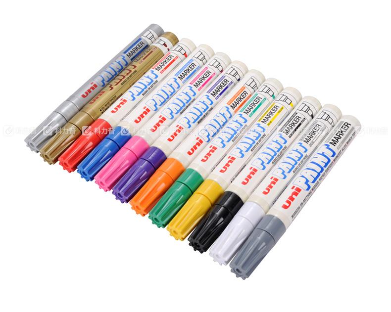 三菱uni 油漆笔 px-20 2.2~2.8mm (白色) 12支/盒