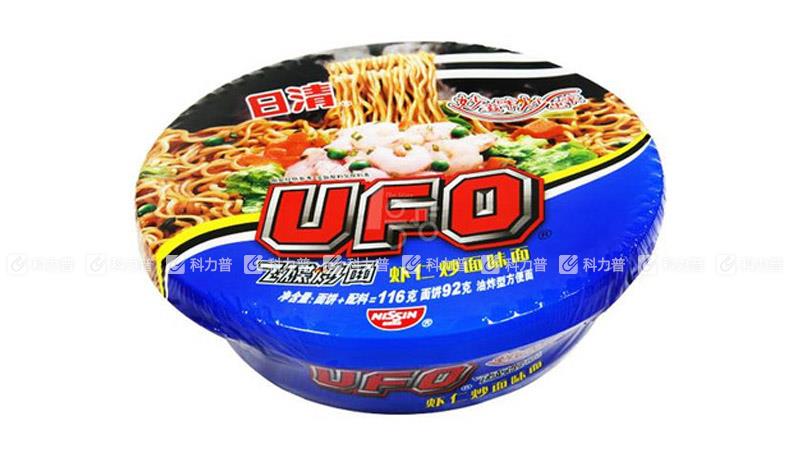 日清ufo飞碟炒面 虾仁炒面味 116g/碗 12碗/箱
