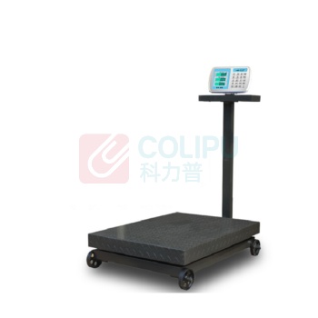 英衡 带轮电子磅秤1000kg 台面60*80