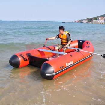 肯都 橡皮艇 me420-a 八人船 加厚皮划艇充气船
