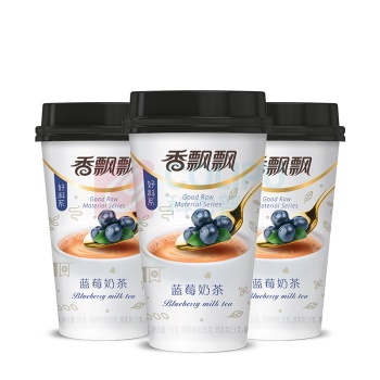 香飘飘 蓝莓味奶茶三连杯 76g*3杯