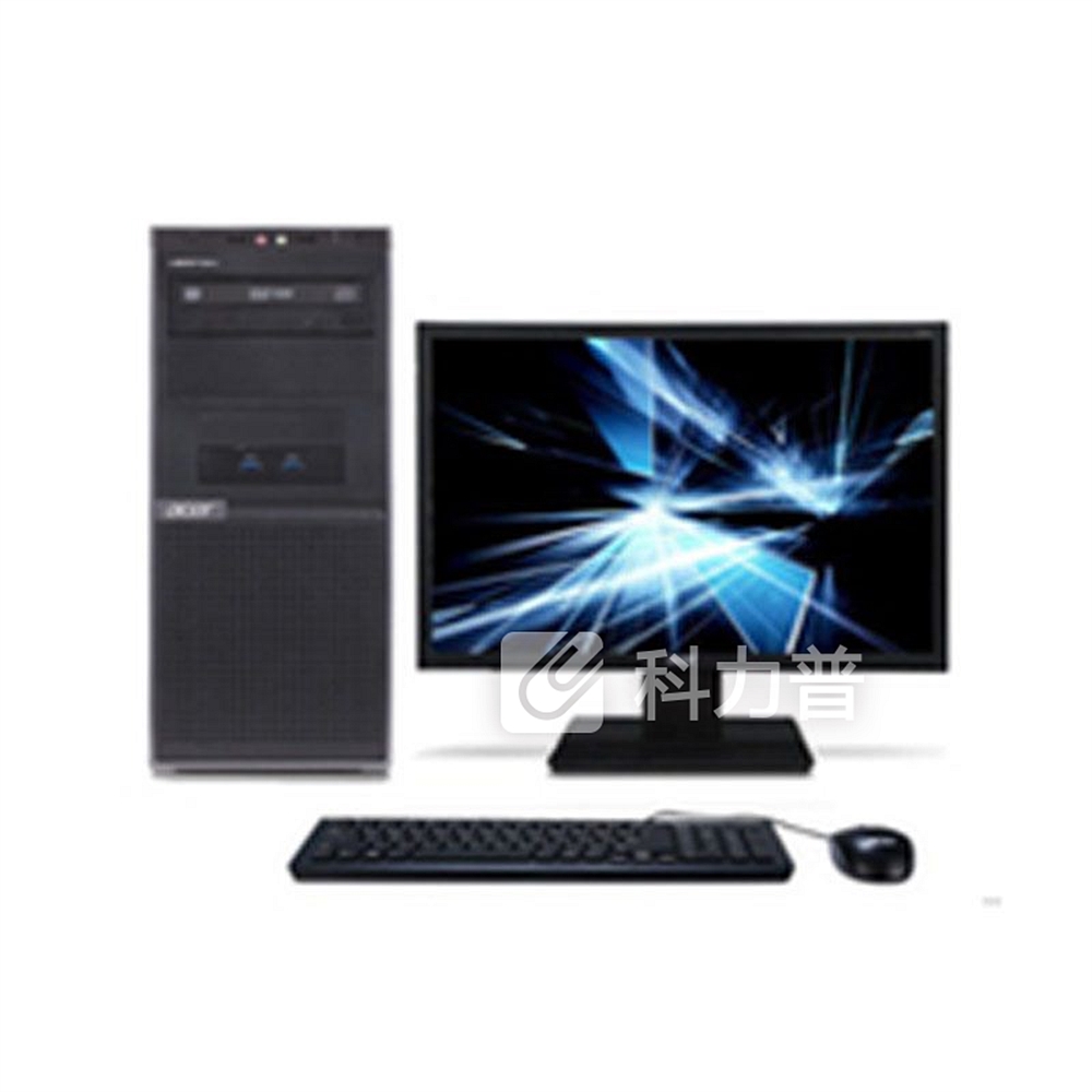 宏碁acer 台式电脑套机 veriton d430 6444 24英寸 i3-6100 4g 1tb