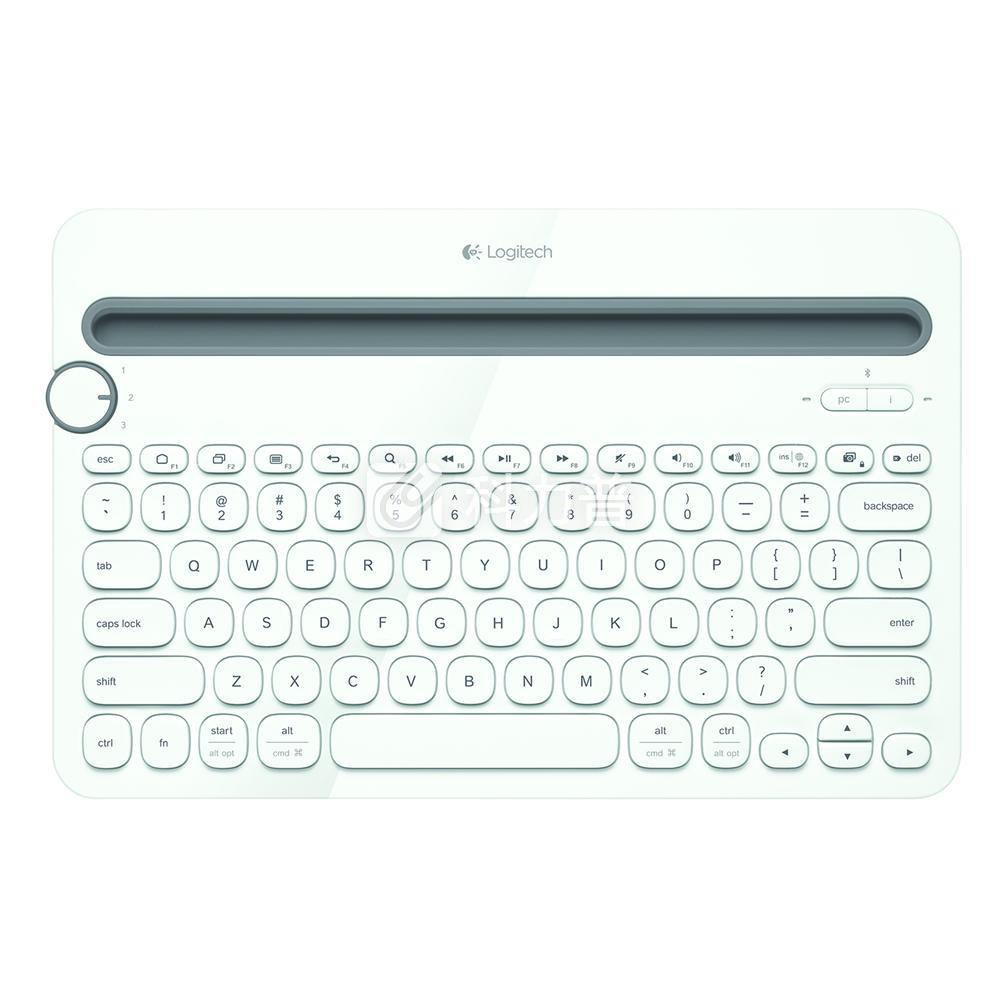 罗技logitech 蓝牙键盘 k480 (白色)