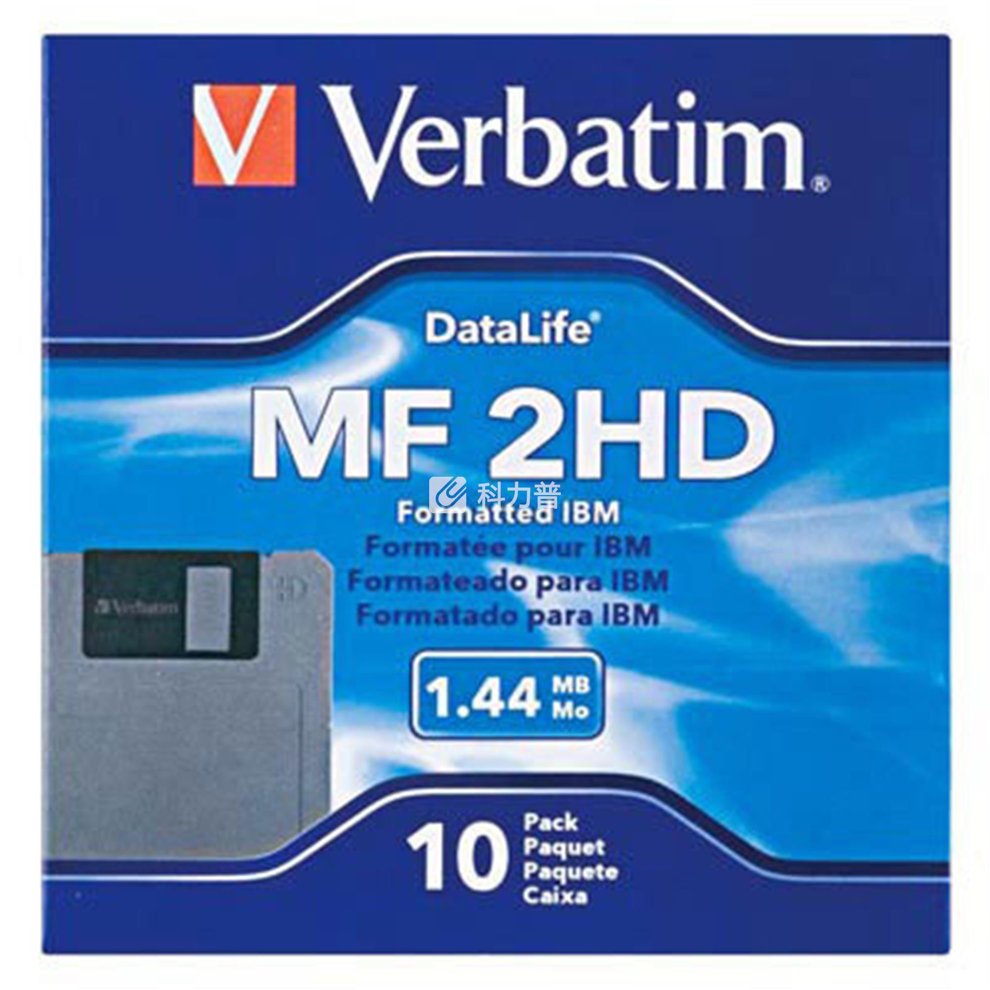威宝verbatim 3.5寸软盘 1.44mb容量 10片/盒-晨光科力普办公用品官网