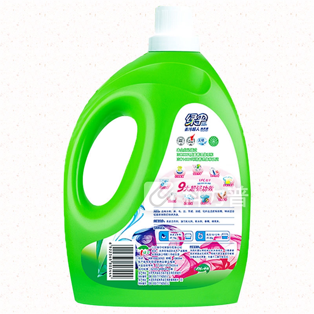 绿伞evergreen 去污超人洗衣液(熏衣芳菲) 3kg