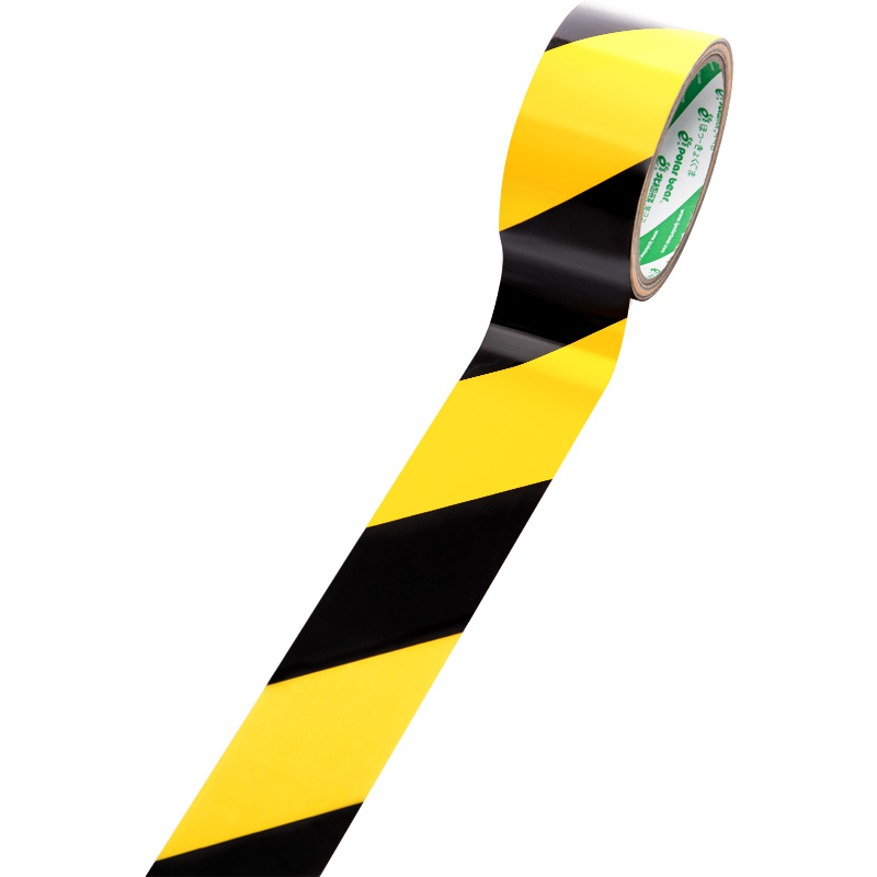 > 国产 地面警示胶带 ky003ylbk 100mm*22m (黄黑) (新老包装交替以