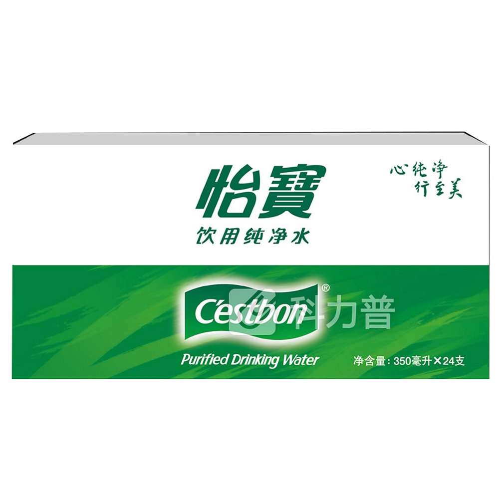 怡宝cestbon 饮用纯净水 350ml/瓶 24瓶/箱 (大包装)