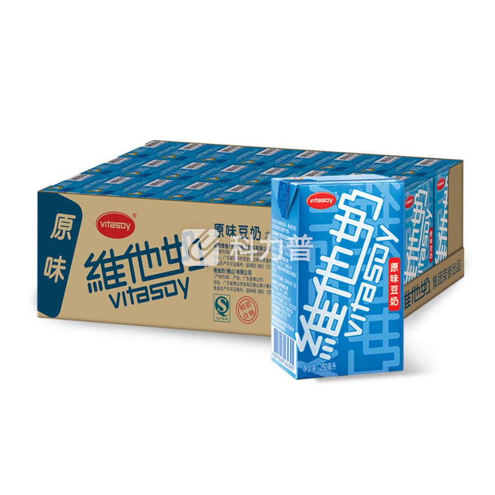 维他vita coco 原味豆奶 250ml/盒 24盒/箱