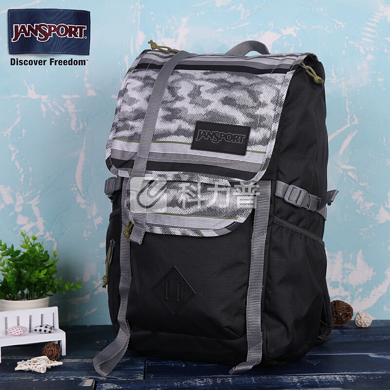 JANSPORT JANSPORT杰斯伯15英寸电脑双肩包背包书包T52S40T多彩色