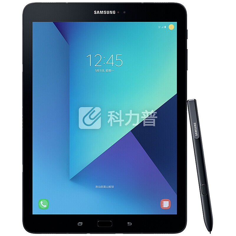 三星Tab S3 T825平板电脑 9.7英寸4G全网通商务(四核/AMOLED屏/4G/32G/6000mAh/6mm厚/S-Pen/指纹识别)黑色