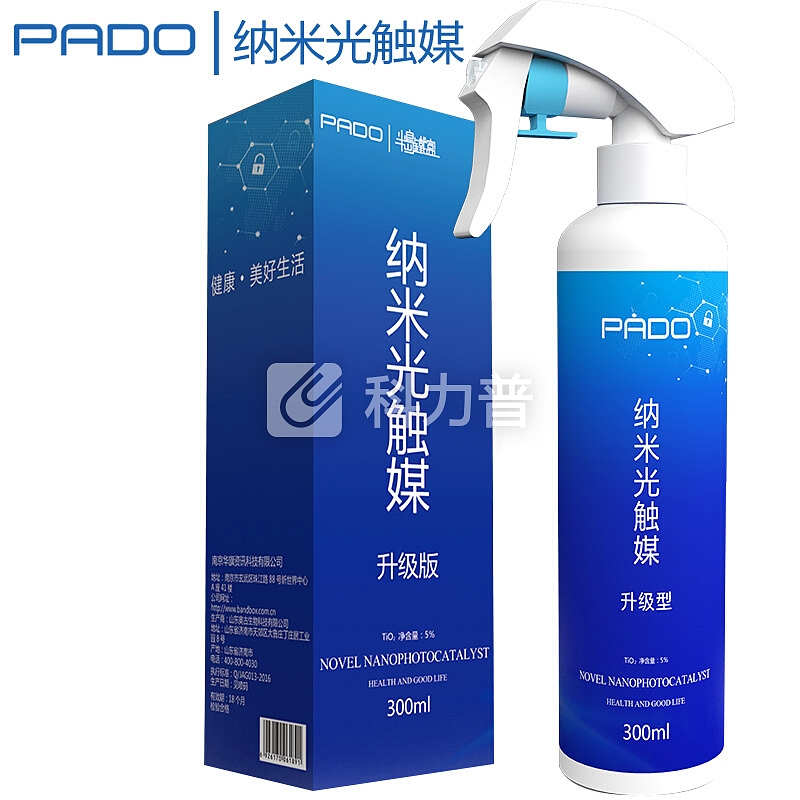 半岛铁盒(PADO)纳米光触媒升级型300ml 去除甲醛清除剂除苯喷雾 家用母婴新房汽车装修家具除油漆异味