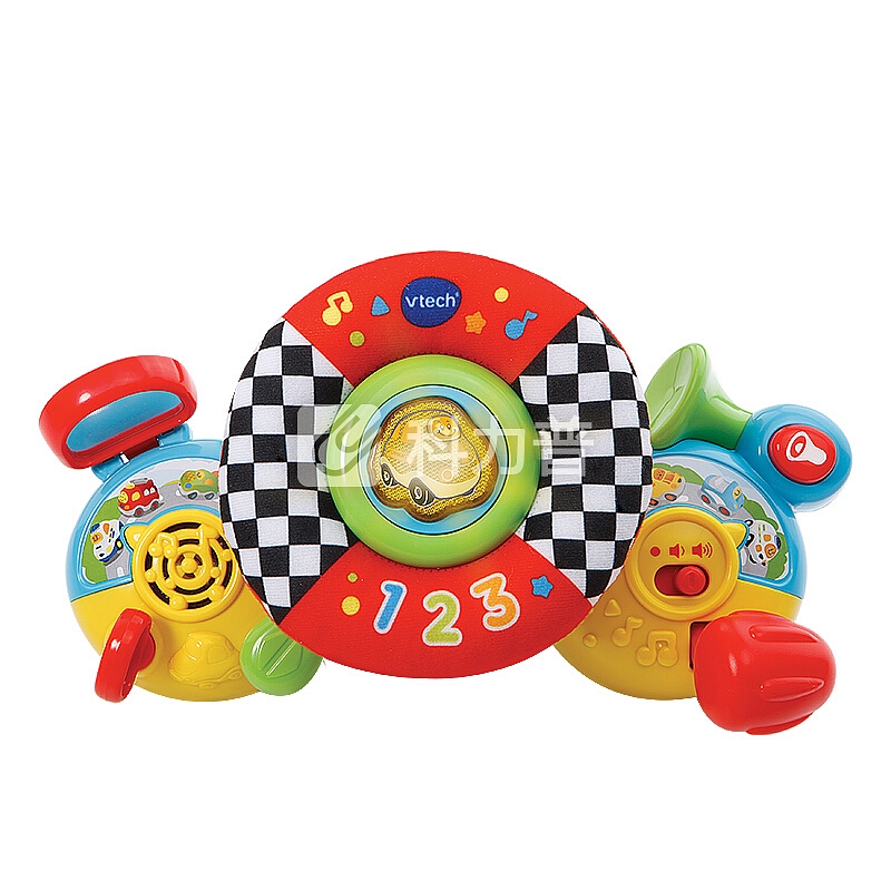 伟易达(Vtech)早教玩具婴儿方向盘中英双语玩具益智玩具儿童节礼物