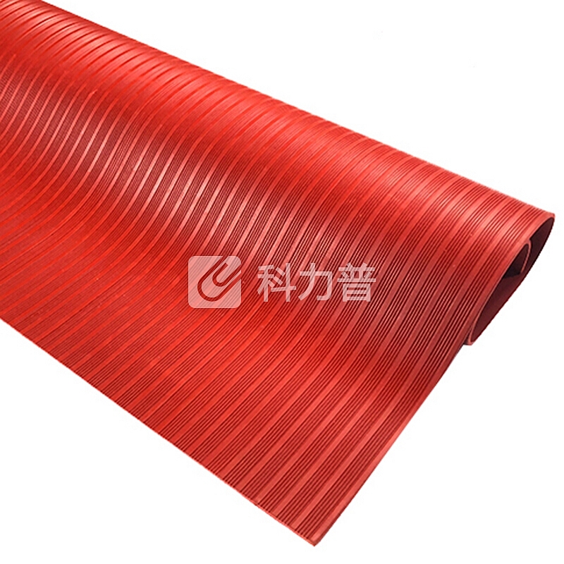 爱柯部落 耐高压5000v 绝缘垫 橡胶垫 配电房用绝缘 耐磨 耐压 防滑 红色 1mx10mx3mm