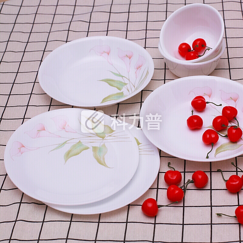 康宁 康宁CORELLE 16头城市百合餐具套装16B-LV-CS