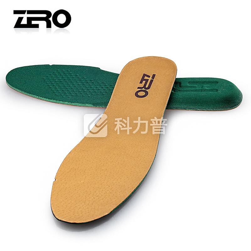 零度(ZERO)透气鞋垫 男式休闲鞋搭配鞋垫 颜色码数随机发 浅棕 39