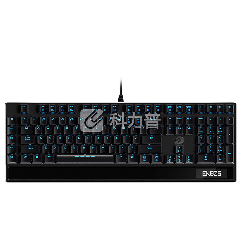 达尔优(dareu)EK825 游戏键盘 机械键盘 樱桃轴键盘 CHERRY茶轴