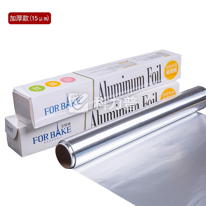 法焙客(FOR BAKE)10米铝箔纸(加厚) 15微米 锡纸烧烤锡箔纸烤箱用烤肉纸家用厨房加厚吸油纸烘焙