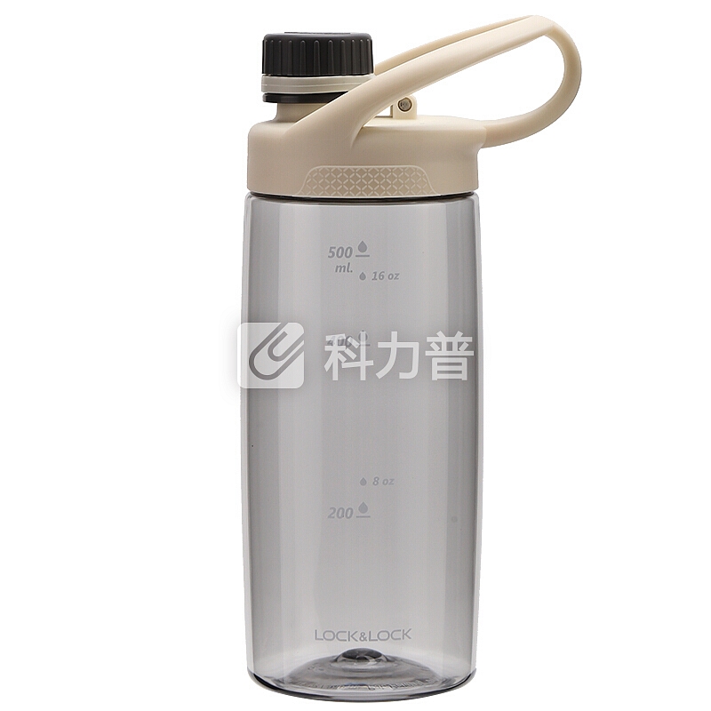 乐扣乐扣 LOCK&LOCK 乐扣乐扣LOCK&LOCK三爪鱼运动水杯塑料杯便携式茶杯男女士学生Tritan材质杯子ABF760GRY灰色550ml 灰色550ml