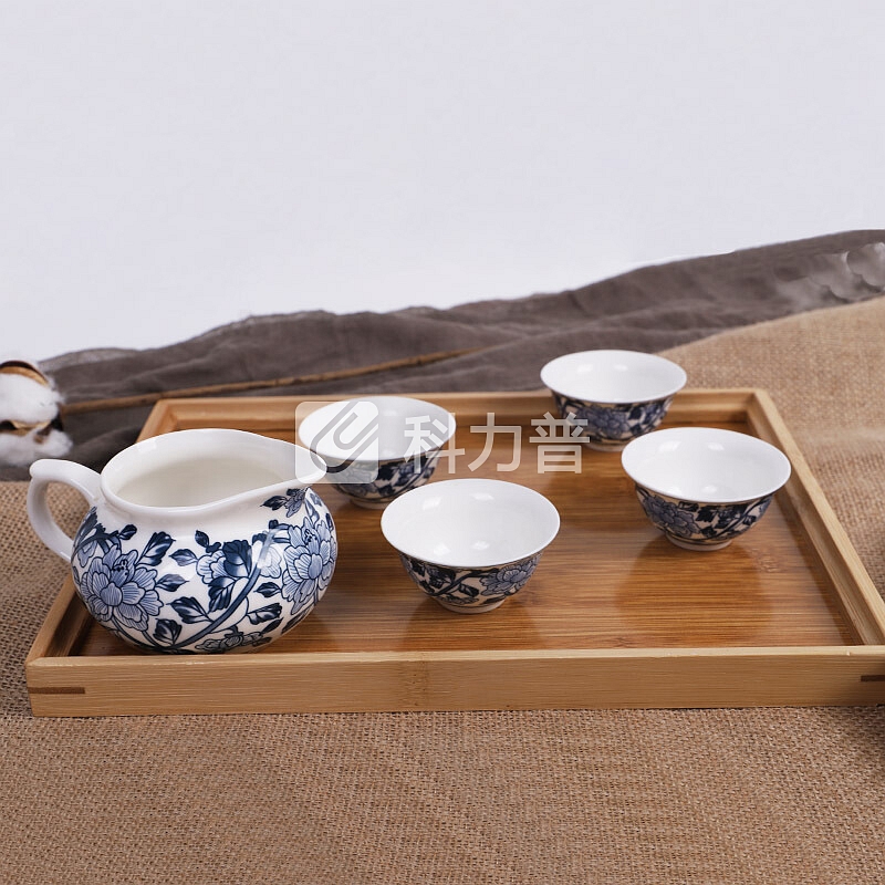 柯锐迩 长方形竹木托盘竹制茶盘日式托盘 居家酒店简约茶具水杯酒水托盘