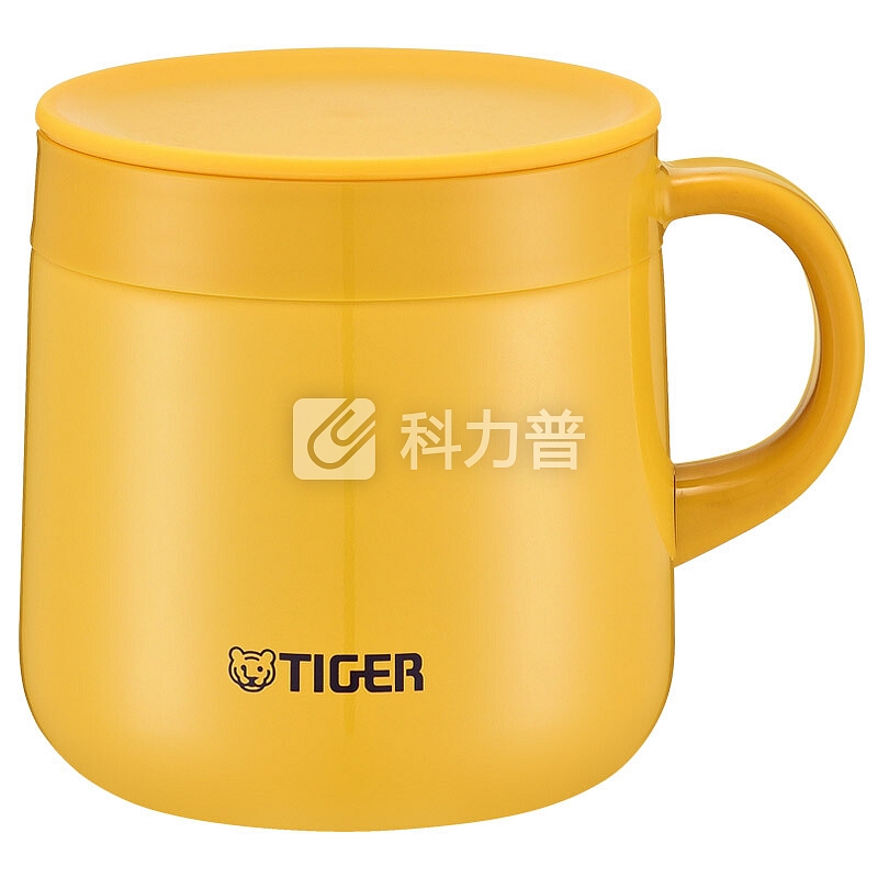 虎牌(Tiger)保温杯不锈钢双层真空办公咖啡杯MCI-A28C-Y芒果色280ml