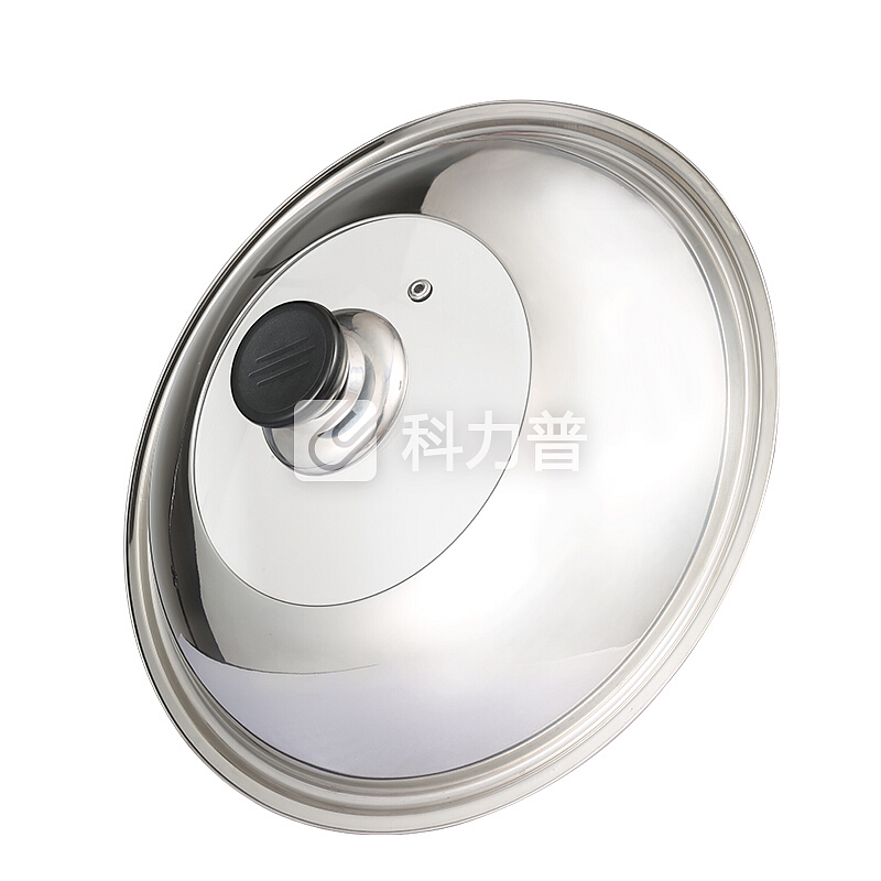 竞怡(JINGYI)炒锅平底锅不锈钢锅煎锅炒锅盖钢化玻璃可视锅盖【适用30cm半透明】