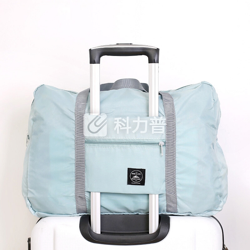 耶洛谜(yeluomi)旅行大容量行李包折叠收纳包挂拉杆箱手提包防水旅行包手提旅行袋Y58天蓝色