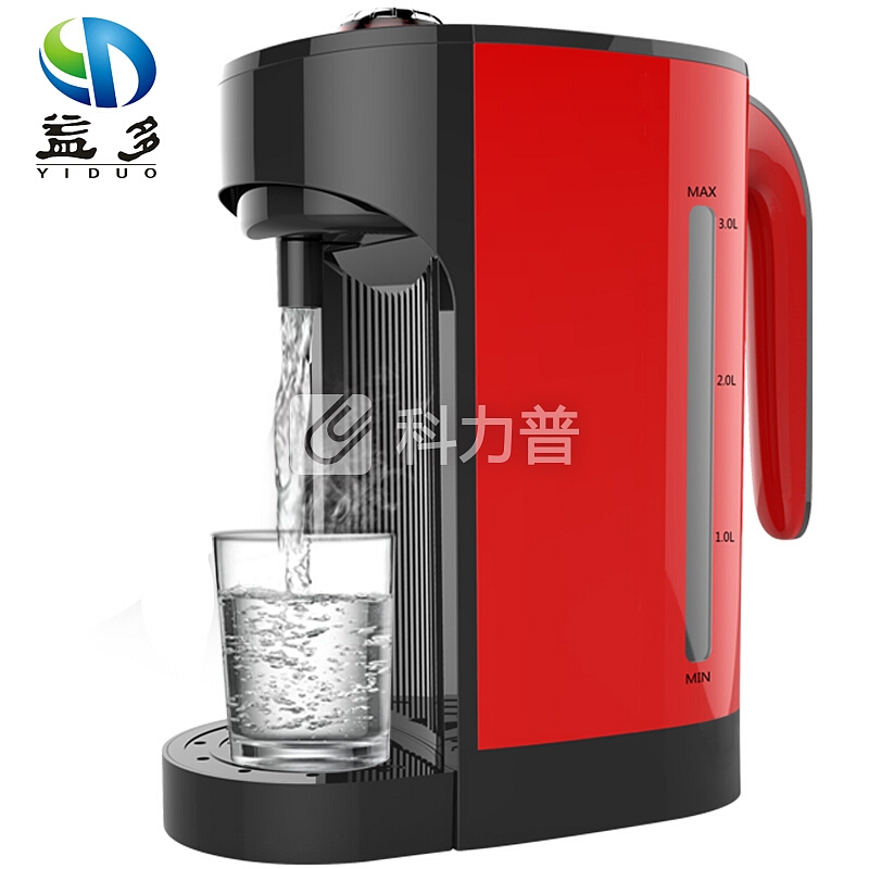 益多YD-T7-2200即开式开水器一键自动断电即开即热式饮水机办公室速热即开式电开水壶富氢水素机2秒出开水